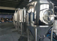โรงเบียร์สแตนเลสถังหมัก 1000l - 6000L มีกำลังการผลิต OEM