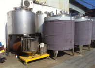 100L - 8000L Capacity Sanitary Mixing Tanks Stainless Steel Apple Juice Tanks