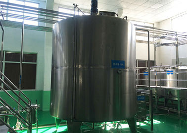 ประเทศจีน ถังเก็บของเหลวแบบสเตนเลสแบบใช้สเตนเลสที่สะอาดได้ง่ายสำหรับการผลิตน้ำนม โรงงาน