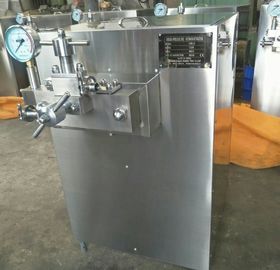 ประเทศจีน เครื่องผลิต Homogenizer ความดันสูงสองขั้นสำหรับเครื่องผลิตไอศกรีม โรงงาน