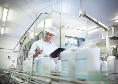 ประเทศจีน สายการผลิตโยเกิร์ตระดับมืออาชีพ KQ-1000L สุขภัณฑ์สแตนเลส 304/316 วัสดุ โรงงาน